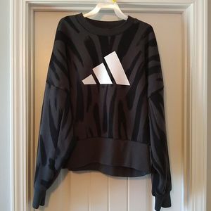 Adidas size small black sweatshirt